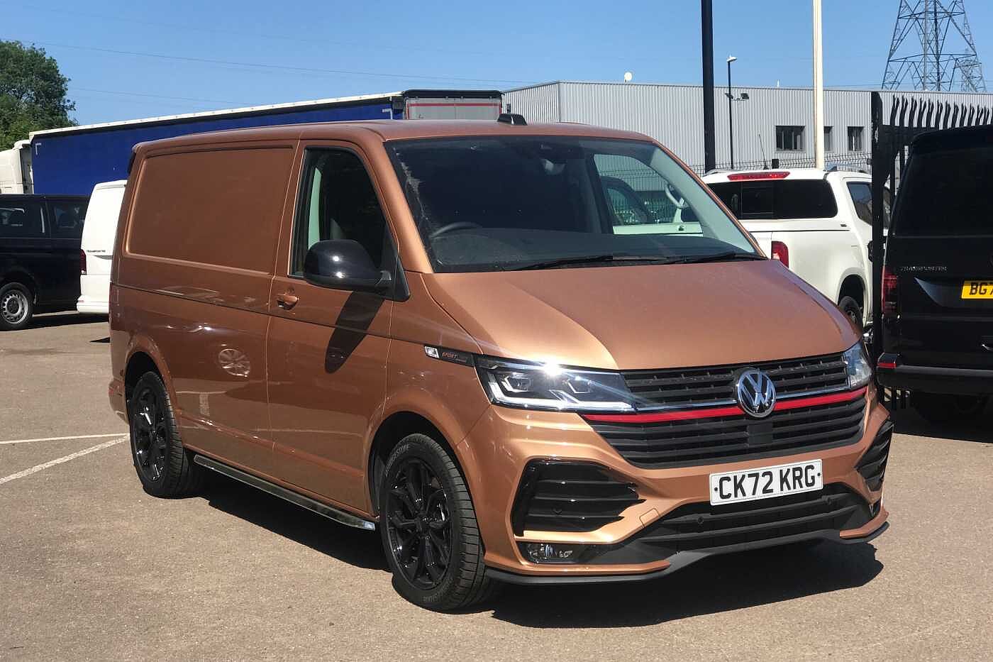 Volkswagen Transporter T32 Swb Diesel 2.0 BiTDI 204 Sportline Van DSG TRAFFIC SIGN RECOGNITION BEAUTIFUL COLOUR