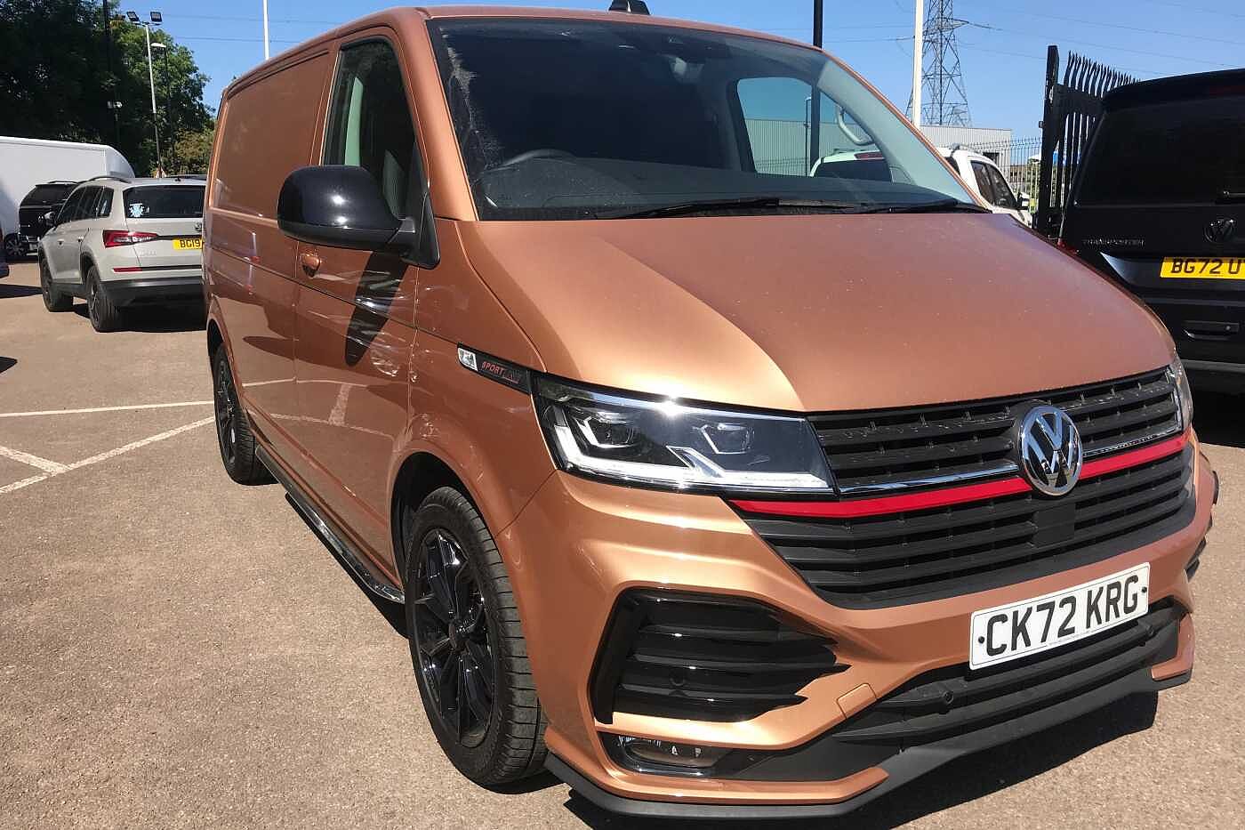 Volkswagen Transporter T32 Swb Diesel 2.0 BiTDI 204 Sportline Van DSG TRAFFIC SIGN RECOGNITION BEAUTIFUL COLOUR