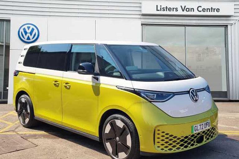 Volkswagen ID.Buzz 204ps First Edition Standard 77kWh Pro WHITE/LIME, LIME SEATS
